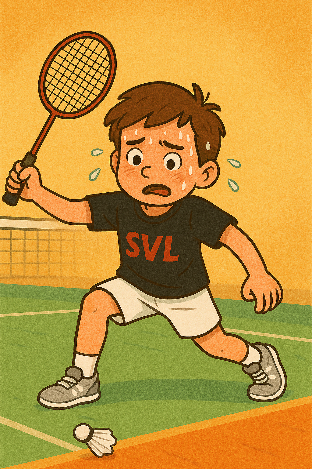 Kind_Anstrengung_Badminton